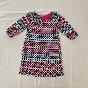 Gymboree Pink and Blue Patterned Cotton Top